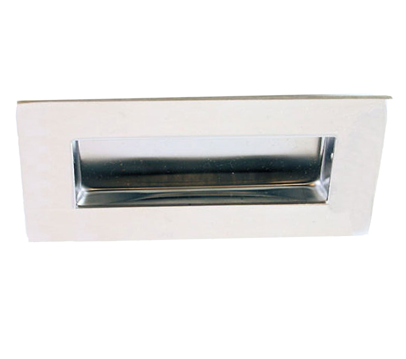 Eurospec Steelworx Radius Flush Pull (120Mm X 41Mm),Polished Stainless Steel