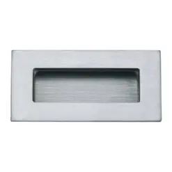 Flush Pull Rectangular Corner Concealed -100X50X10Mm