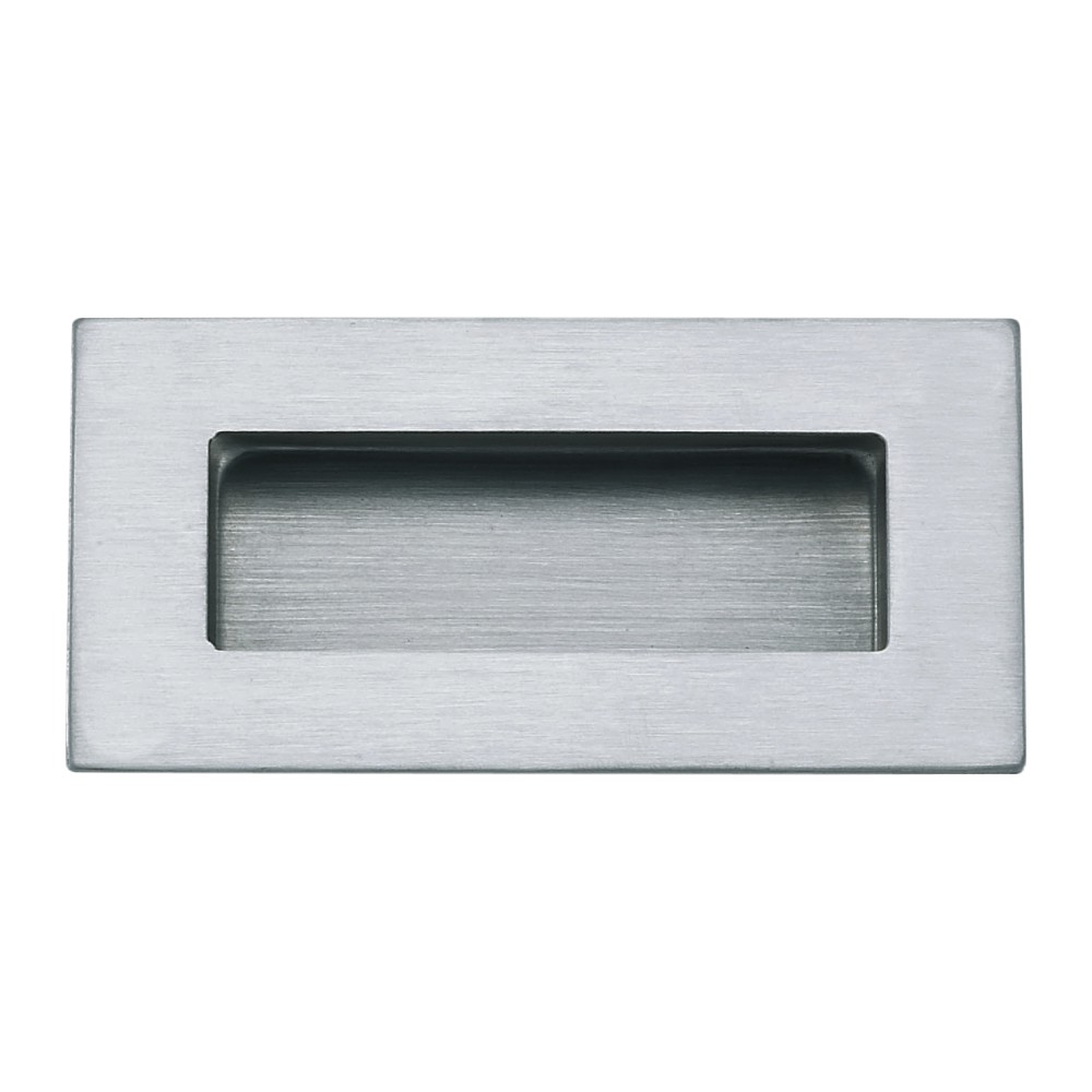 Flush Pull Rectangular Corner Concealed -125X50X10Mm