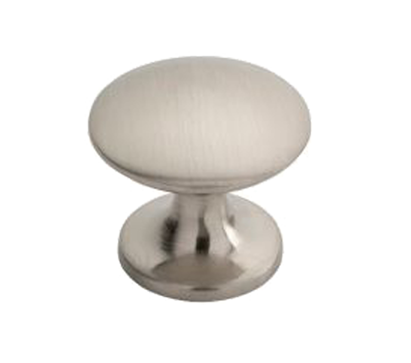 Fingertip Silhouette Cupboard Knob, Satin Nickel