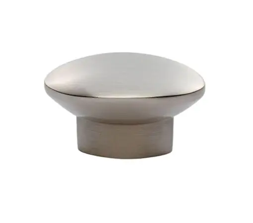 Fingertip Elias Cupboard Knob, Satin Nickel