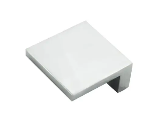 Fingertip Gamma Cupboard Knob, Polished Chrome