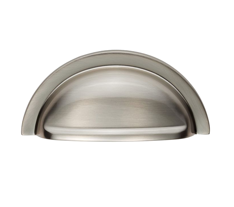 Oxford Cupboard Cup Pull Handle (76Mm C/C), Satin Nickel