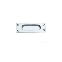 Flush Pull – 100x35mm – Satin Nickel Finish