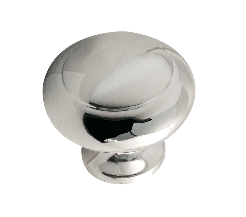 Frelan Hardware Gyro Cabinet Knob (32Mm), Polished Chrome