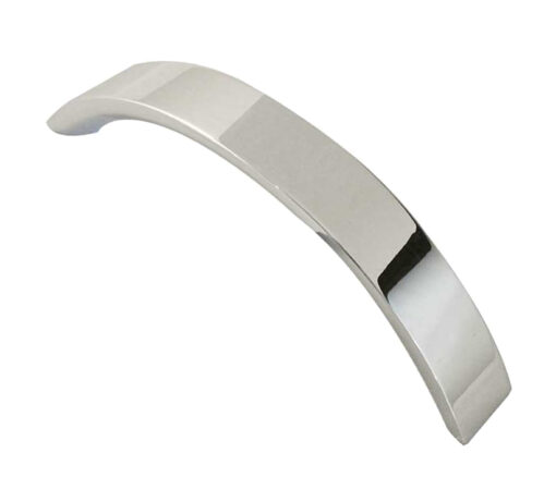 Arco Cabinet Pull Handle (96mm OR 128mm c/c), Polished Chrome