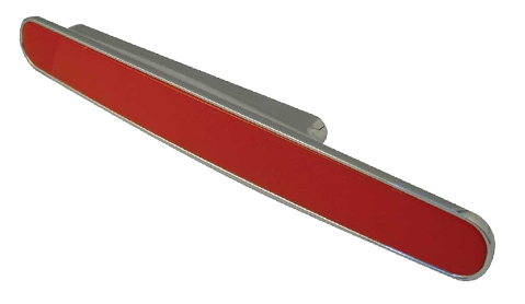 Frelan Hardware Jedo Collection Chameleon 1 Cabinet Pull Handles (96Mm C/C), Red