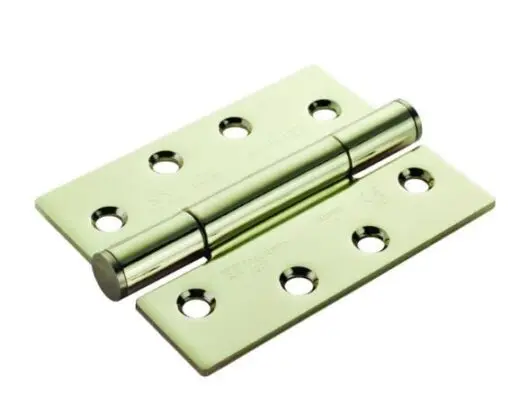 Carlisle Brass H3N1207/14PVD Ce14 100 X 75 X 3mm Concealed Bearing Triple Knuckle Hinge – Square – Pair