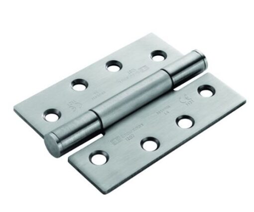 Carlisle Brass H3N1207/14SSS Ce14 100 X 75 X 3mm Concealed Bearing Triple Knuckle Hinge – Square – Pair