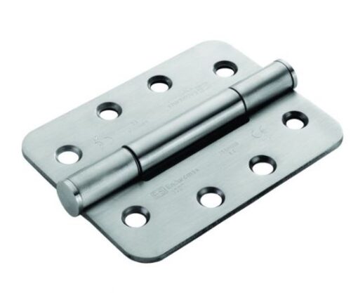 Carlisle Brass H3N1207/14SSS/R Ce14 100 X 75 X 3mm Concealed Bearing Triple Knuckle Hinge – Radius – Pair