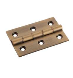 Carlisle Brass HDPBW21 76 X 50 X 2.5mm Double Phosphor Bronze Washered Butt Hinge Polished/Lacquered