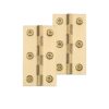 Heritage Brass Extruded Brass Cabinet Hinges (2.5 Inch Or 3 Inch), Satin Brass (Sold In Pairs)