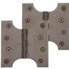 Heritage Brass 4 Inch Parliament Hinges, Matt Bronze (Sold In Pairs)