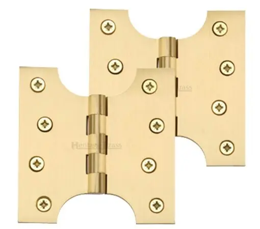 Heritage Brass 4 Inch Parliament Hinges, Satin Brass (Sold In Pairs)