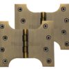 Heritage Brass 5 Inch Parliament Hinges, Antique Brass (Sold In Pairs)