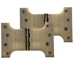 Heritage Brass 6 Inch Parliament Hinges, Antique Brass (Sold In Pairs)