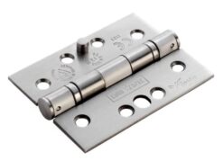 Carlisle Brass HIN1433SEC/13SSS/R 102MM X 76MM X 3MM Ball Bearing Security Hinge - Grade 13, Gold