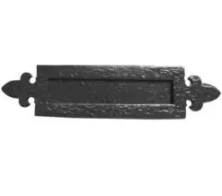 Frelan Hardwaretraditional Letter Plate (350Mm X 85Mm), Black Antique