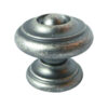 Tin Finish Cupboard Knob (25mm, 30mm OR 35mm), Tin