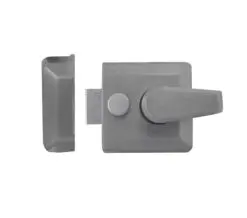 Frelan Hardware Narrow Stile Nightlatch, Satin Chrome