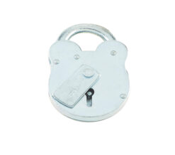 FB Fire Brigade Padlock (67mm Width), Grey Galvanised Steel