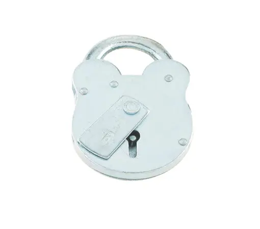 FB Fire Brigade Padlock (67mm Width), Grey Galvanised Steel