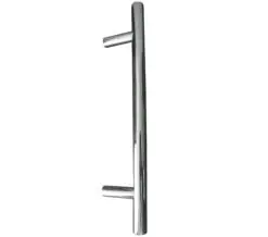 T-Bar Cabinet Handles (12mm Diameter), Polished Stainless Steel
