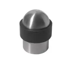 Frelan Hardware Dome Top Cylinder Floor Mounted Door Stop (30Mm X 40Mm), Satin Stainless Steel