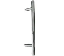 T-Bar Cabinet Handles (12mm Diameter), Satin Stainless Steel