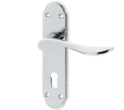 Henley Door Handles On Backplate