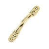 Sash Window Handle (104mm, 132mm, 153mm), Polished Brass