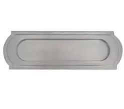 Sloan Letterplate (304mm x 100mm), Satin Chrome