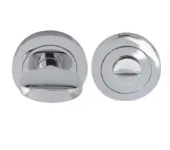 Frelan Hardware Bathroom Turn & Release (35Mm X 8Mm), Polished Chrome