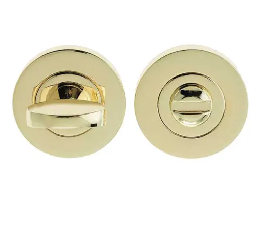 Frelan Hardware Bathroom Turn & Release (35Mm X 8Mm), Pvd Stainless Brass