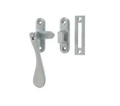 Frelan Hardware Hook And Mortice Casement Fastener, Satin Chrome