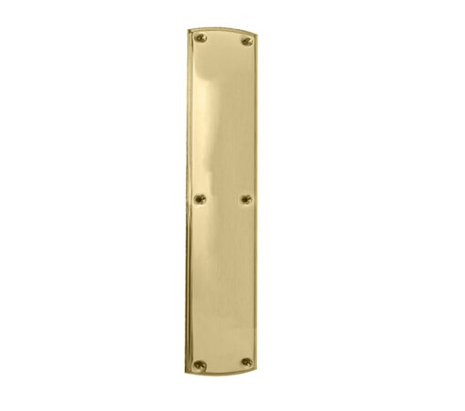 Plain Fingerplate (305mm OR 350mm), Polished Brass