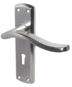 Amalfi Satin Chrome and Polished Chrome Door Handles