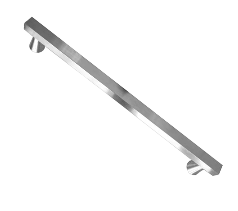 Frelan Hardware Kubus Pull Handle (300Mm C/C), Satin Chrome