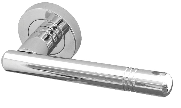 Frelan Hardware Kudos Polished Chrome Or Satin Chrome Door Handles (Sold In Pairs)