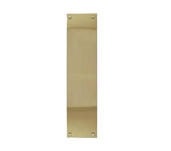 Plain Fingerplate (305mm OR 350mm), Polished Brass