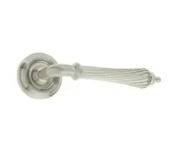Giselle Door Handle On Rose Satin Nickel
