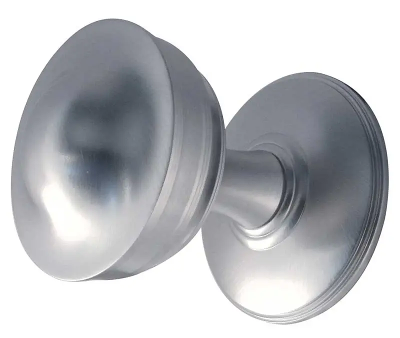 Crown Mortice Door Knob Satin Nickel