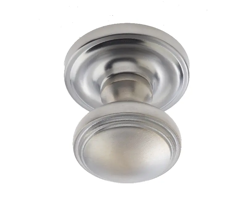 Linea Mortice Door Knob Satin Chrome