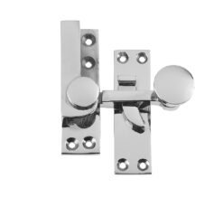 Frelan Hardware Quadrant Sash Window Fastener, Polished Chrome