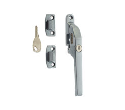 Frelan Hardware Lockable Window Fastener (124Mm), Satin Chrome