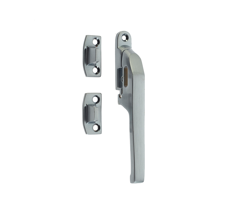 Frelan Hardware Non-Lockable Window Fastener (124Mm), Satin Chrome