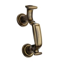 Heritage Brass Doctor Door Knocker, Antique Brass