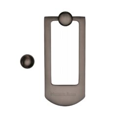 Heritage Brass Contemporary Door Knocker, Matt Bronze