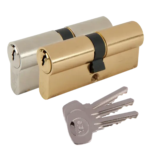 KM Series Euro Double Cylinder - Keyed Alike 45:10:45 (100mm)