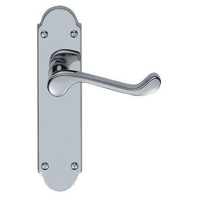 Lever On Back Plate Shaped Scroll - Lever Lock -168X40Mm